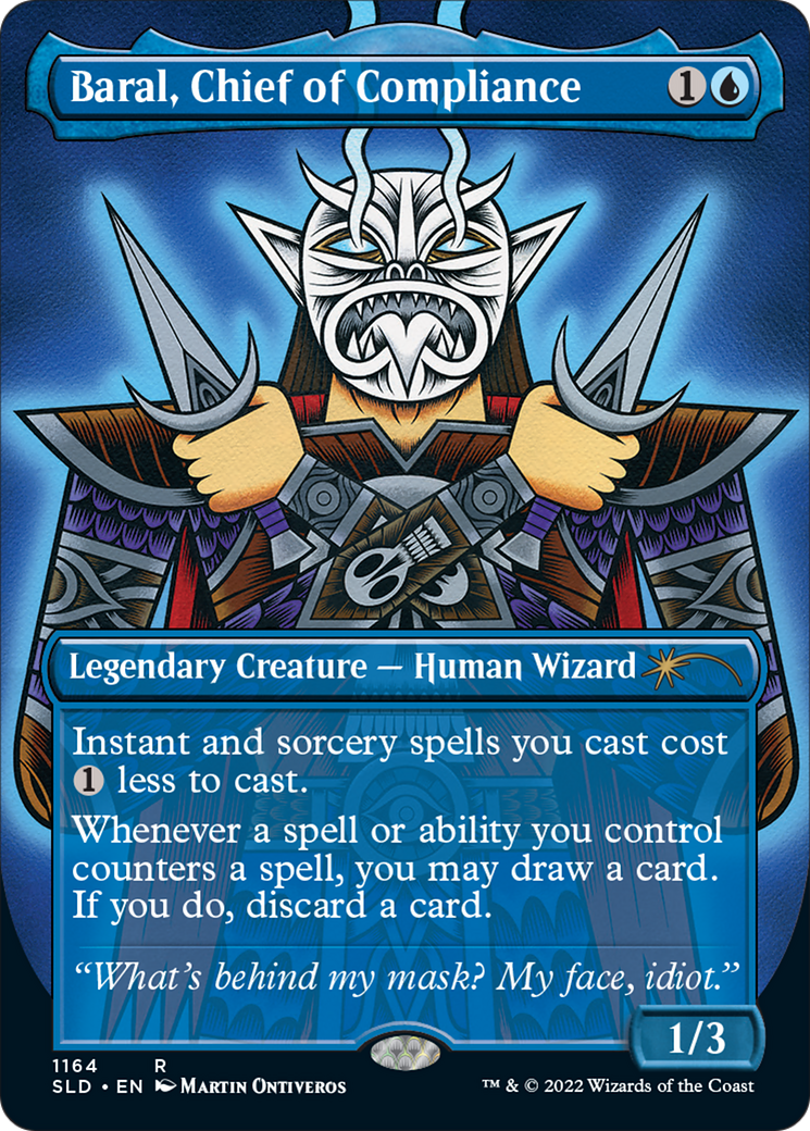 Baral, Chief of Compliance (Borderless) [Secret Lair Drop Series] | Silver Goblin