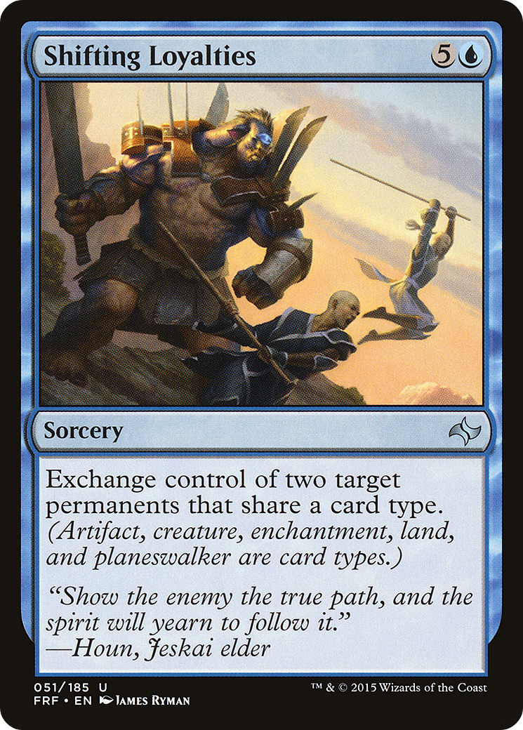 Shifting Loyalties [Fate Reforged] Foil