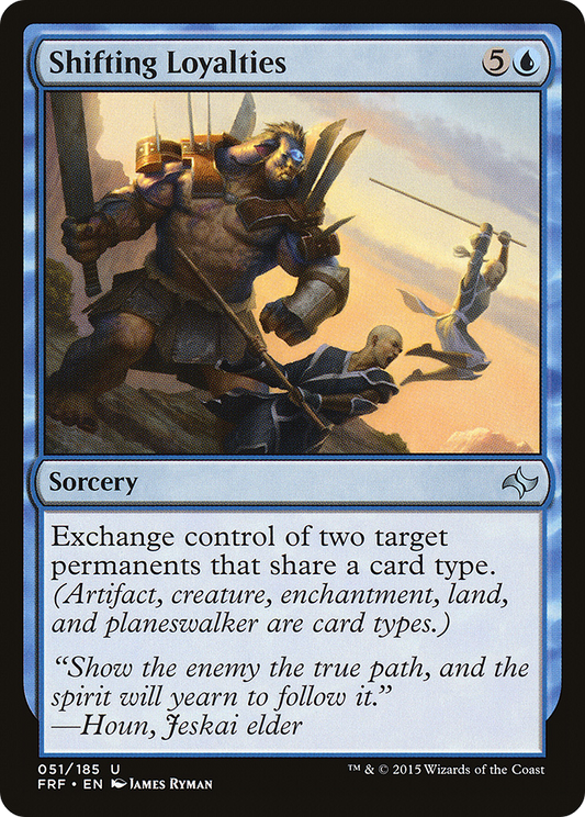 Shifting Loyalties [Fate Reforged] Foil