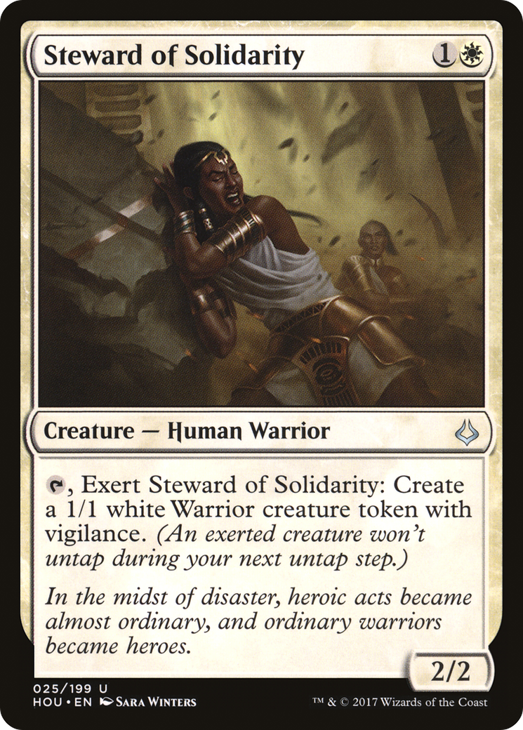 Steward of Solidarity (025) Foil - Hour of Devastation
