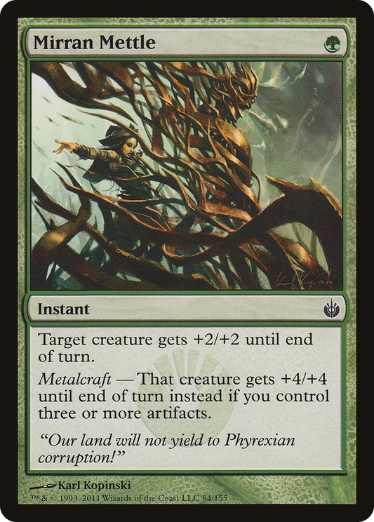 Mirran Mettle [Mirrodin Besieged] Foil