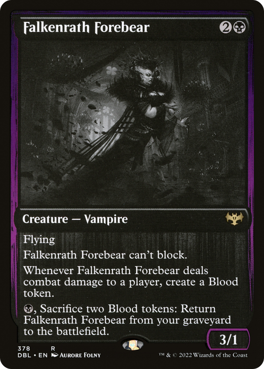 Falkenrath Forebear [Innistrad: Double Feature] Foil