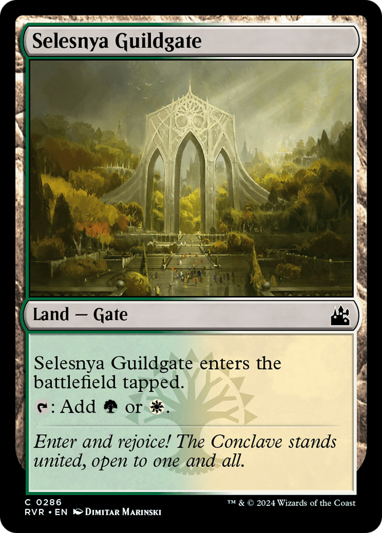 Selesnya Guildgate [Ravnica Remastered] Foil