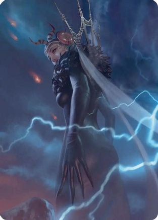Edea, Possessed Sorceress Scene (007s) Gold-Stamped - Art Series: FINAL FANTASY