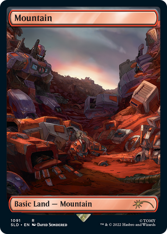 Mountain (1091) [Secret Lair Drop Series] Foil
