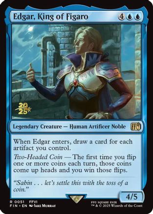 Edgar, King of Figaro (051) Foil - FINAL FANTASY