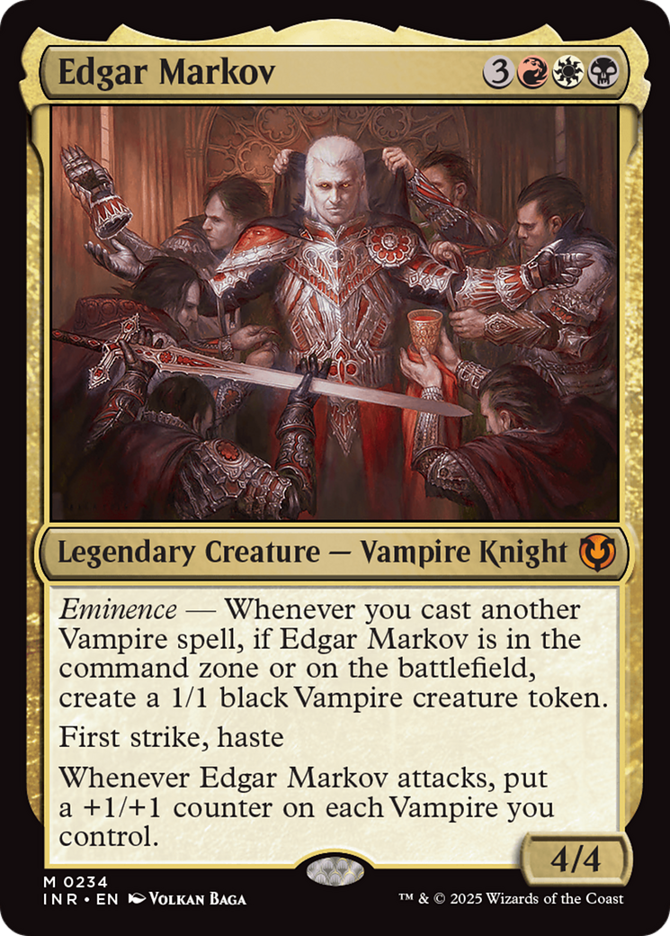 Edgar Markov (234) Foil - Innistrad Remastered