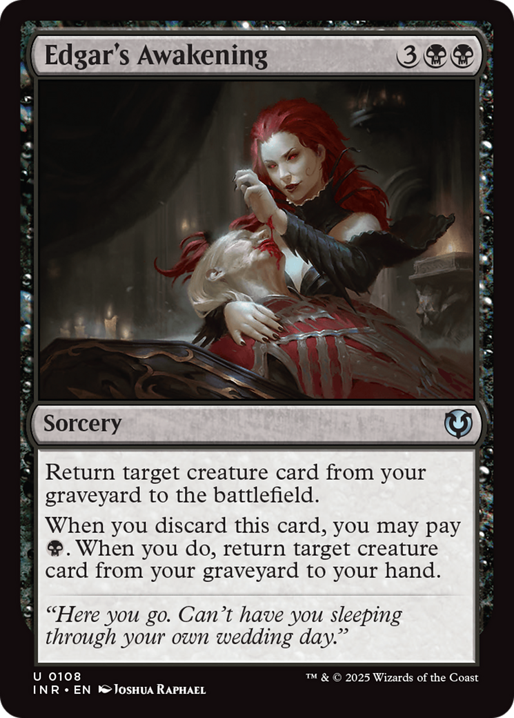 Edgar's Awakening (108) Foil - Innistrad Remastered