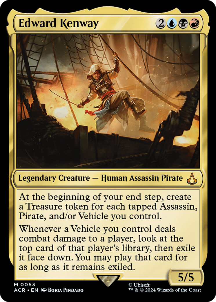 Edward Kenway (053) Foil - Assassin's Creed