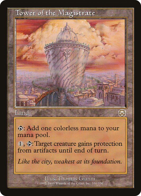 Tower of the Magistrate [Mercadian Masques] Foil