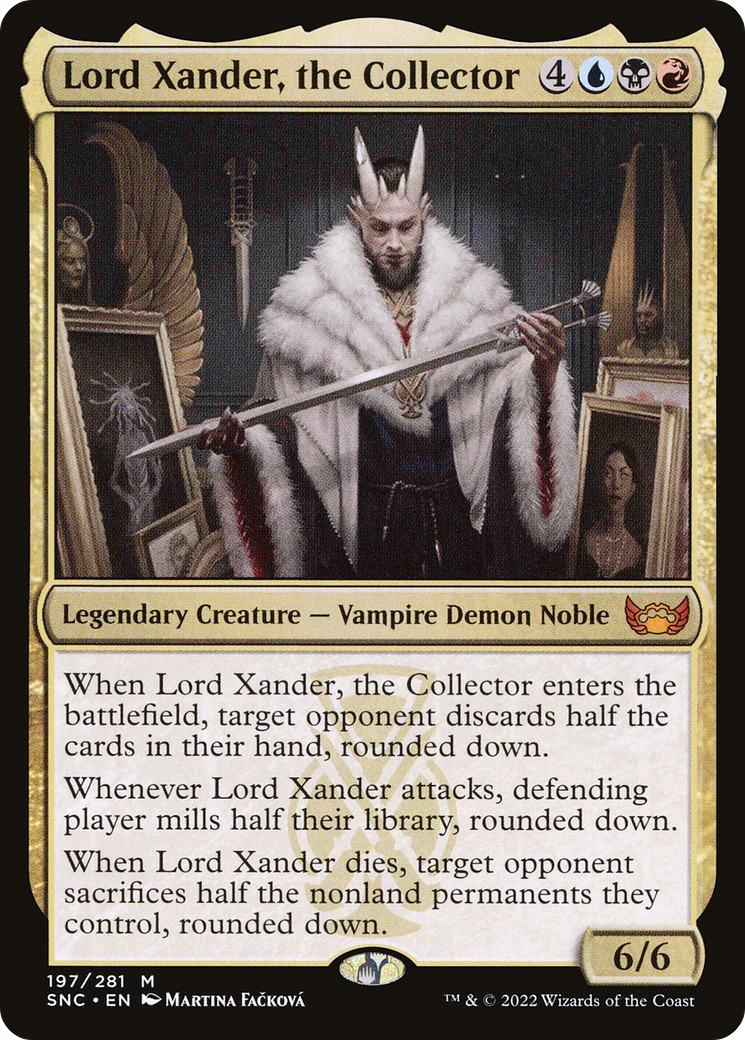Lord Xander, the Collector [Streets of New Capenna] Foil