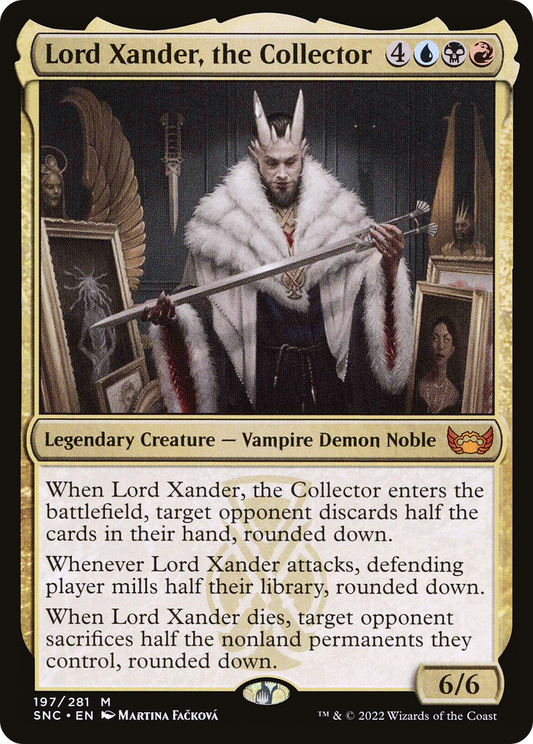 Lord Xander, the Collector [Streets of New Capenna] Foil