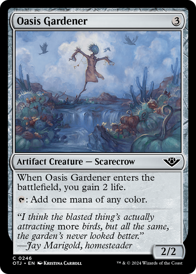 Oasis Gardener [Outlaws of Thunder Junction] Foil