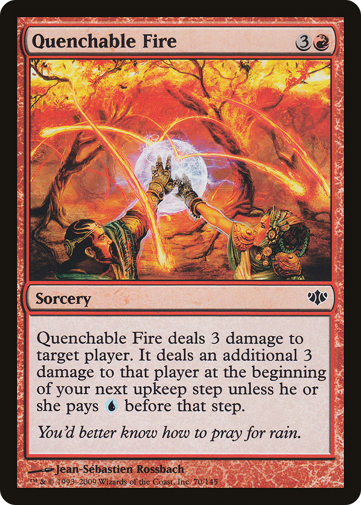 Quenchable Fire (070) Foil - Conflux