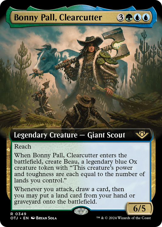 Bonny Pall, Clearcutter (Extended Art) [Outlaws of Thunder Junction] Foil