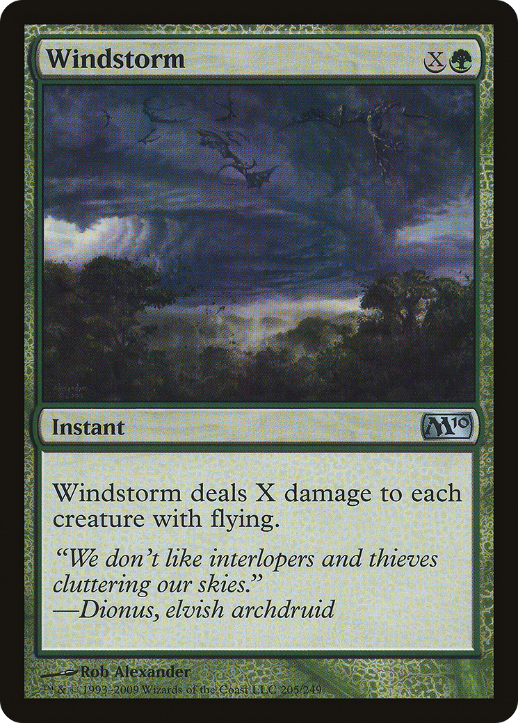 Windstorm [Magic 2010] Foil