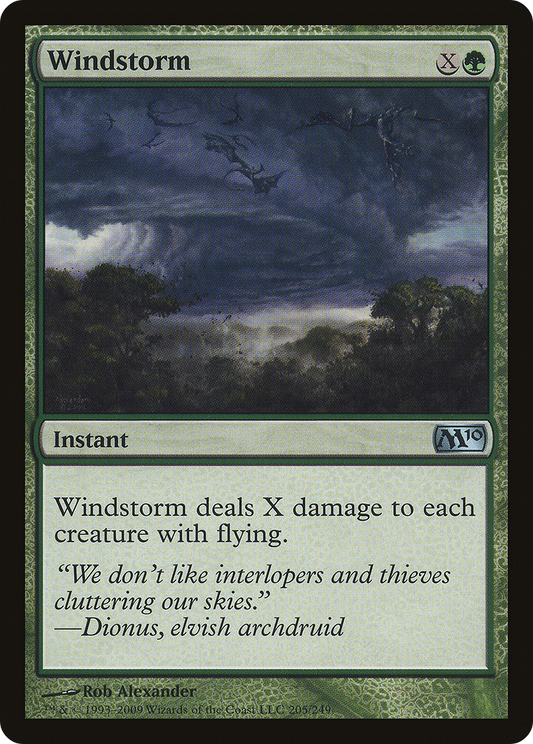 Windstorm [Magic 2010] Foil