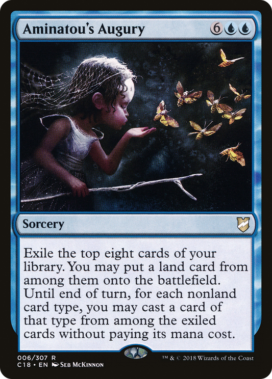 Aminatou's Augury [Commander 2018]