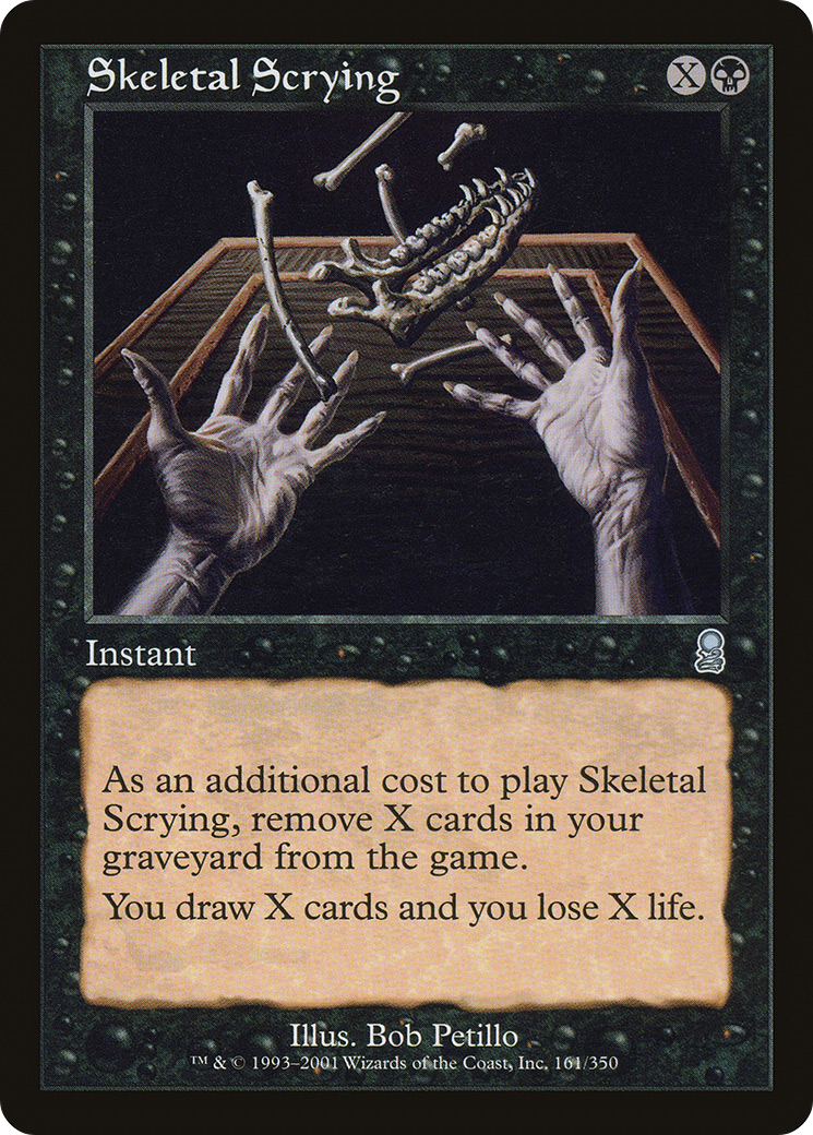 Skeletal Scrying [Odyssey] Foil