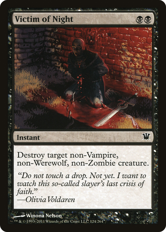 Victim of Night [Innistrad] Foil