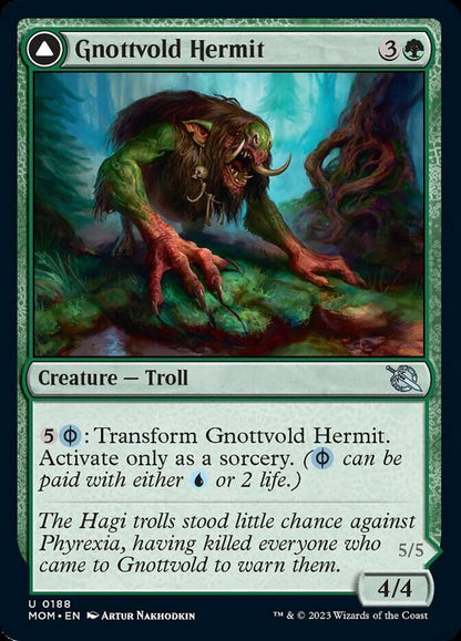 Gnottvold Hermit // Chrome Host Hulk [March of the Machine] Foil