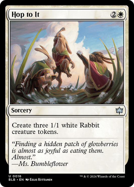 Hop to It [Bloomburrow] Foil
