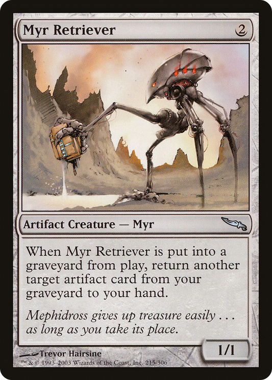 Myr Retriever [Mirrodin] Foil