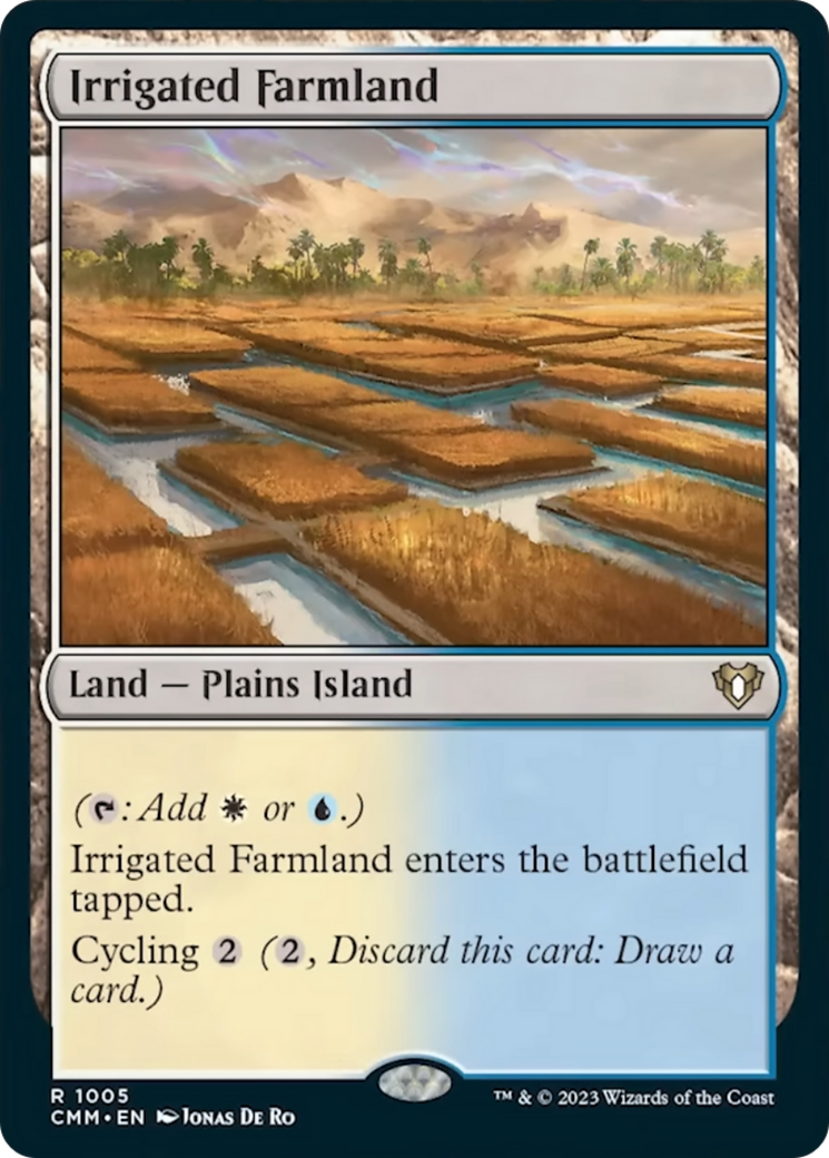 Irrigated Farmland [Commander Masters] | Silver Goblin