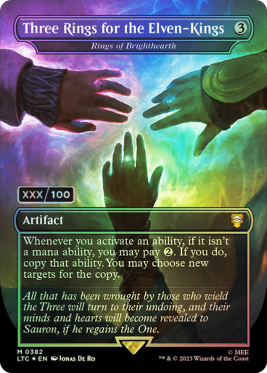 Three Rings for the Elven-Kings - Rings of Brighthearth (Serialized) [The Lord of the Rings: Tales of Middle-Earth Commander]