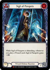 Sigil of Parapets [EVR122] (Everfest)  1st Edition Rainbow Foil | Silver Goblin