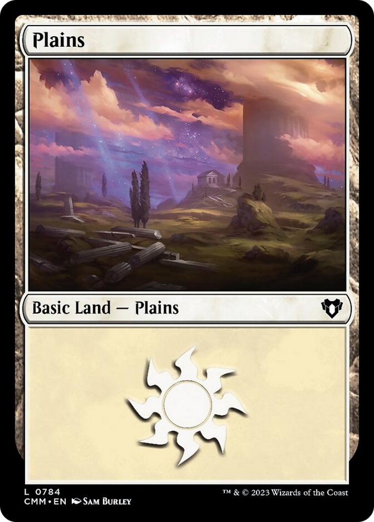 Plains (784) [Commander Masters] | Silver Goblin
