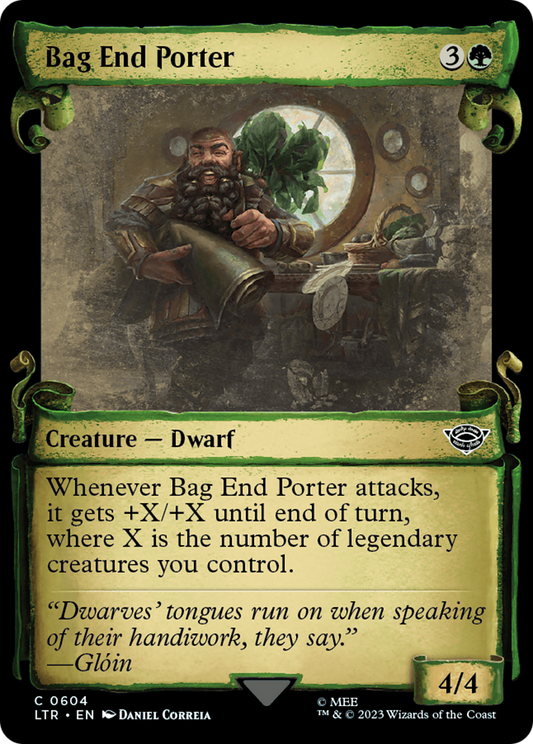 Bag End Porter [The Lord of the Rings: Tales of Middle-Earth Showcase Scrolls] Foil