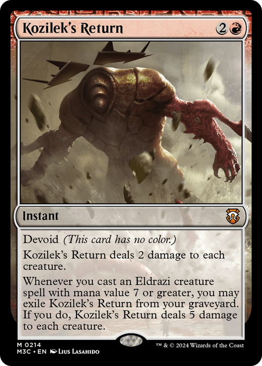 Kozilek's Return: (devoid) (214)