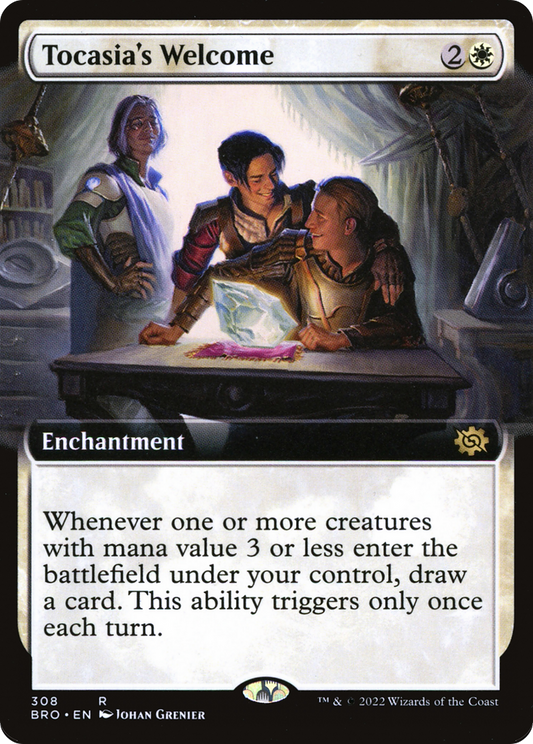 Tocasia's Welcome (Extended Art) [The Brothers' War] Foil