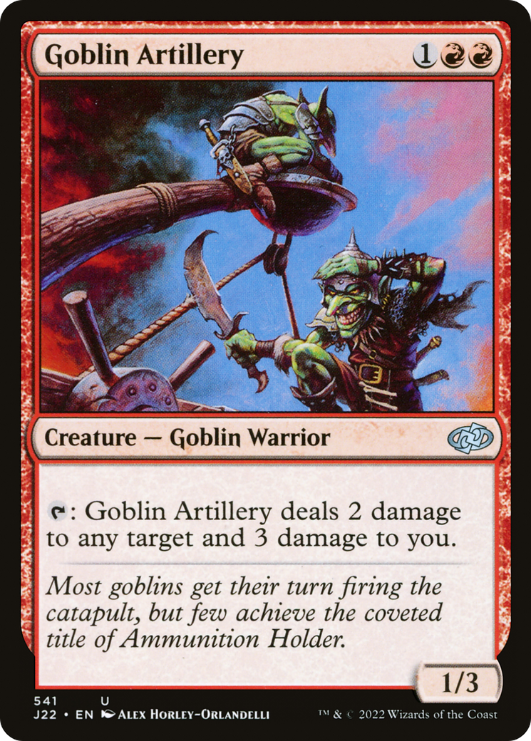 Goblin Artillery [Jumpstart 2022]