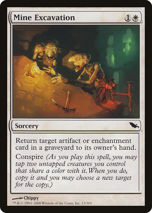 Mine Excavation [Shadowmoor] Foil