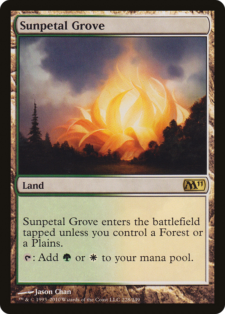 Sunpetal Grove [Magic 2011] | Silver Goblin