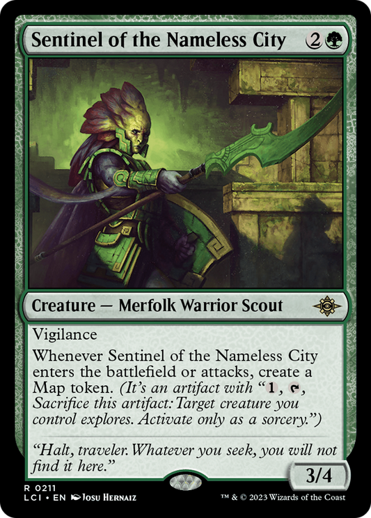 Sentinel of the Nameless City [The Lost Caverns of Ixalan] Foil