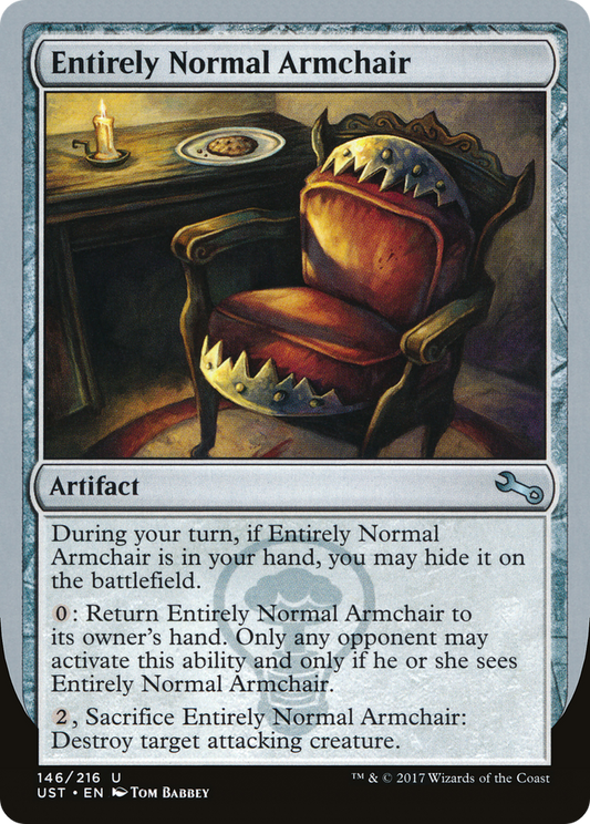 Entirely Normal Armchair [Unstable]