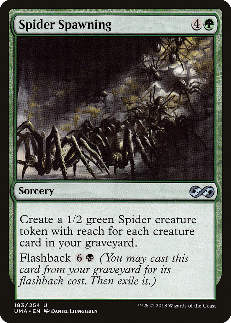 Spider Spawning (183) Foil - Ultimate Masters