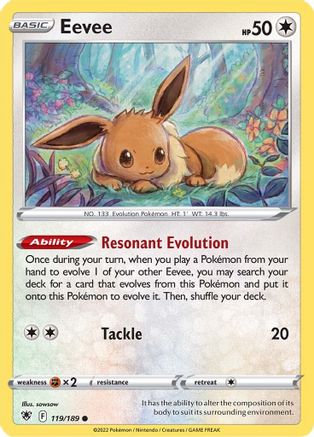 Eevee (119) Reverse Holofoil - Astral Radiance