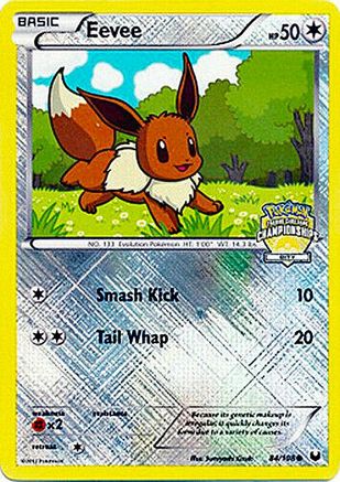 Eevee (City Championships) (84) Reverse Holofoil - League & Championship Cards