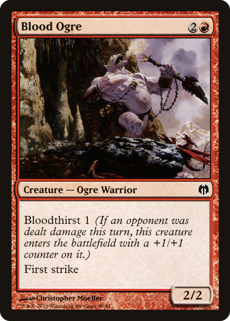 Blood Ogre [Duel Decks: Heroes vs. Monsters] | Silver Goblin