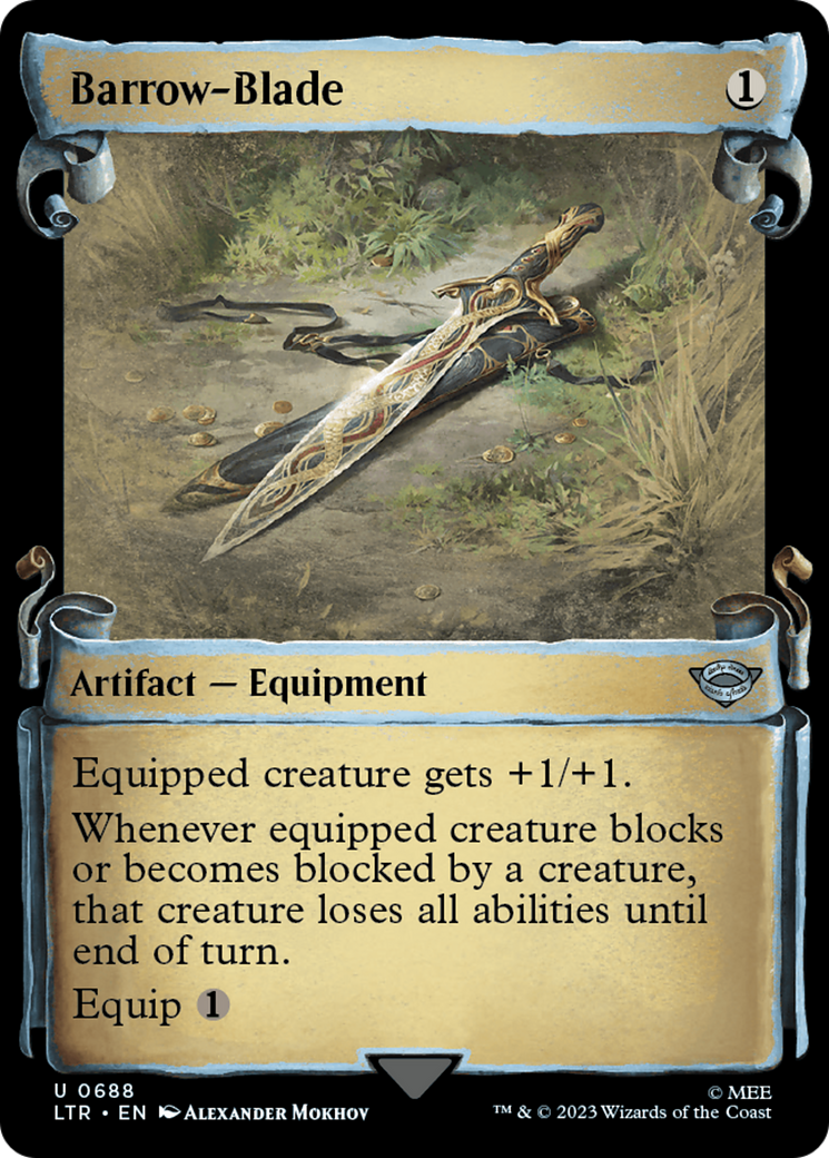 Barrow-Blade [The Lord of the Rings: Tales of Middle-Earth Showcase Scrolls] Foil