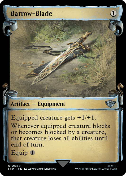 Barrow-Blade [The Lord of the Rings: Tales of Middle-Earth Showcase Scrolls] Foil