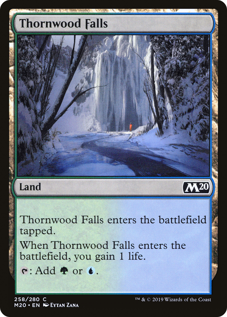 Thornwood Falls [Core Set 2020] Foil