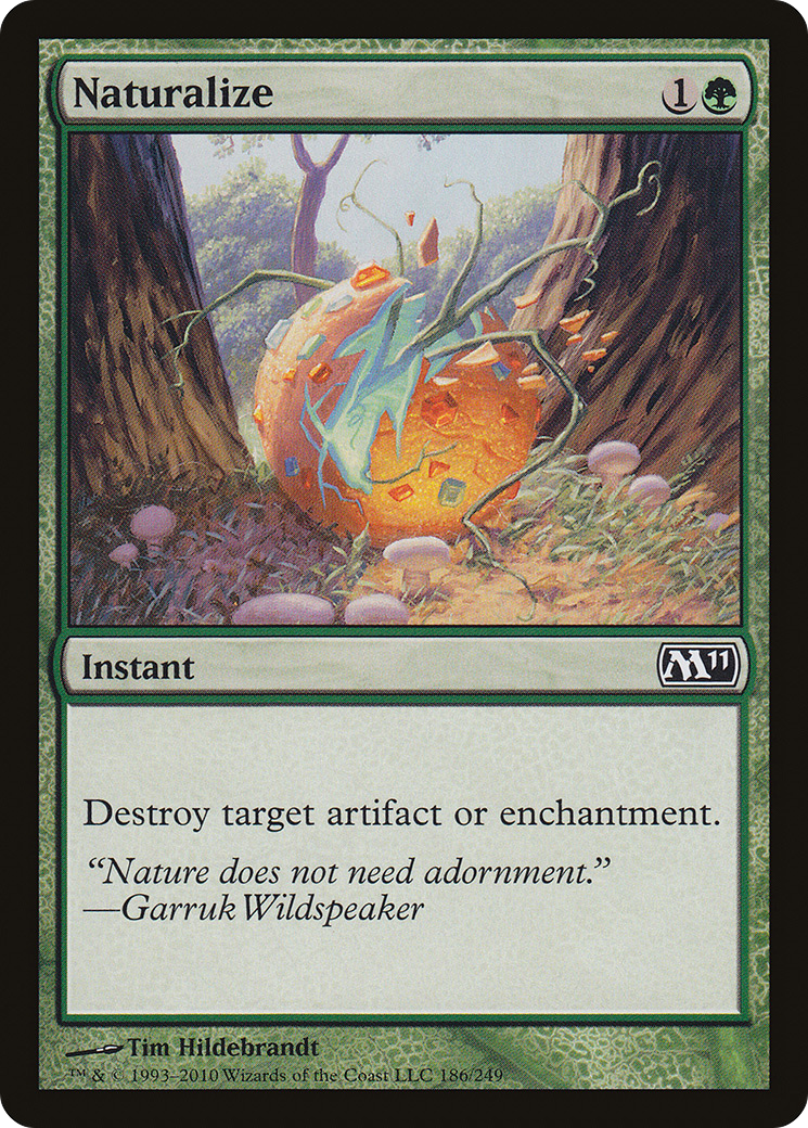 Naturalize [Magic 2011] Foil