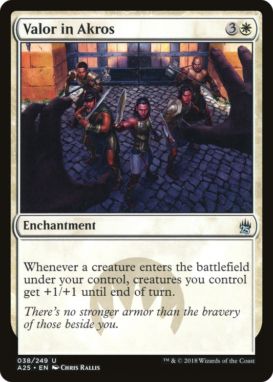 Valor in Akros [Masters 25] Foil