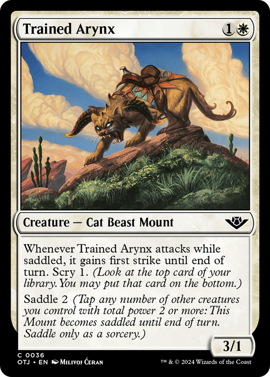 Trained Arynx (036)
