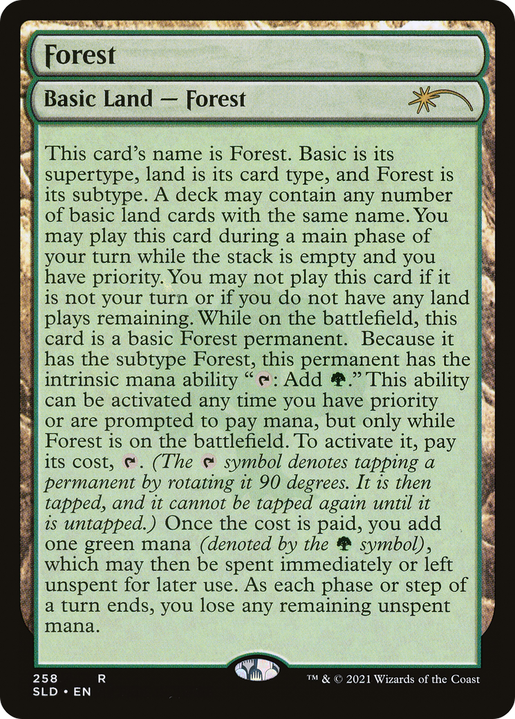 Forest (258) Foil - Secret Lair Drop